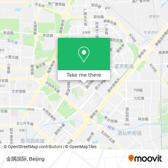 金隅国际 map