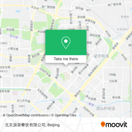 北京源泉餐饮有限公司 map