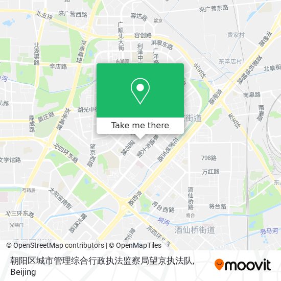 朝阳区城市管理综合行政执法监察局望京执法队 map