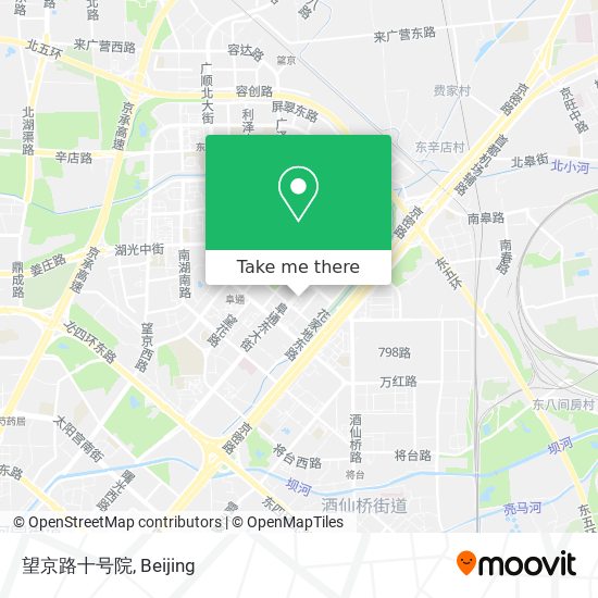 望京路十号院 map