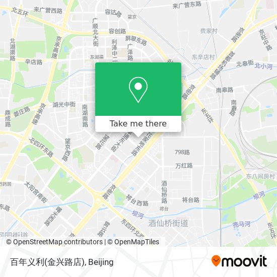 百年义利(金兴路店) map