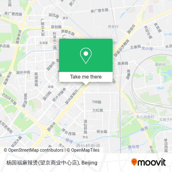 杨国福麻辣烫(望京商业中心店) map
