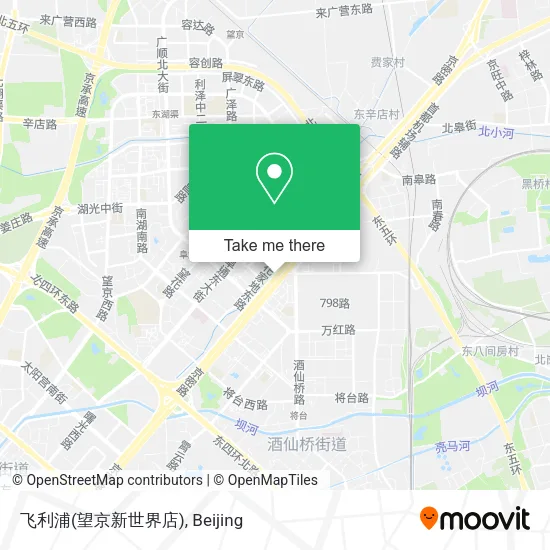飞利浦(望京新世界店) map