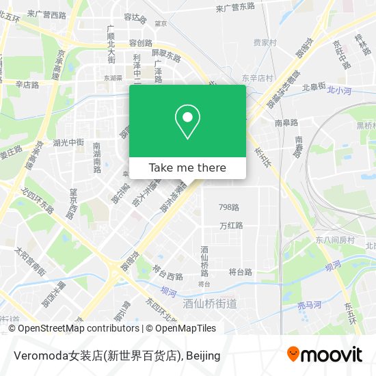Veromoda女装店(新世界百货店) map