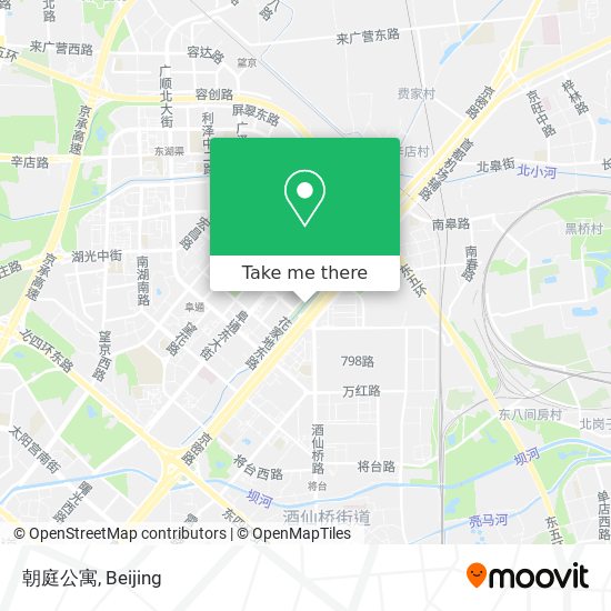 朝庭公寓 map
