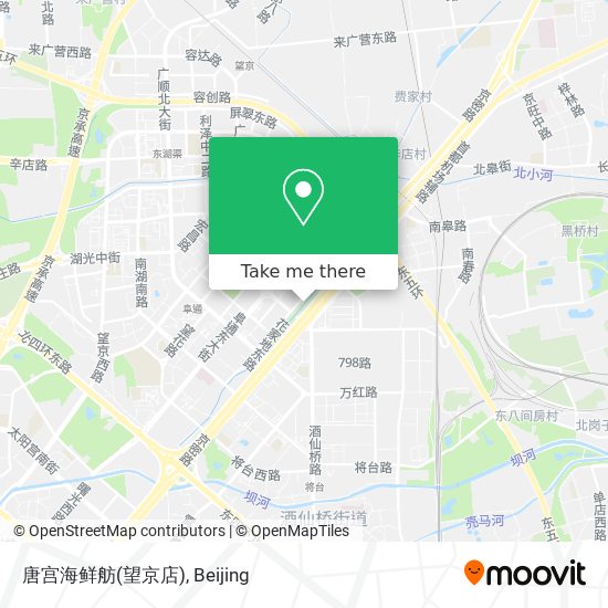 唐宫海鲜舫(望京店) map