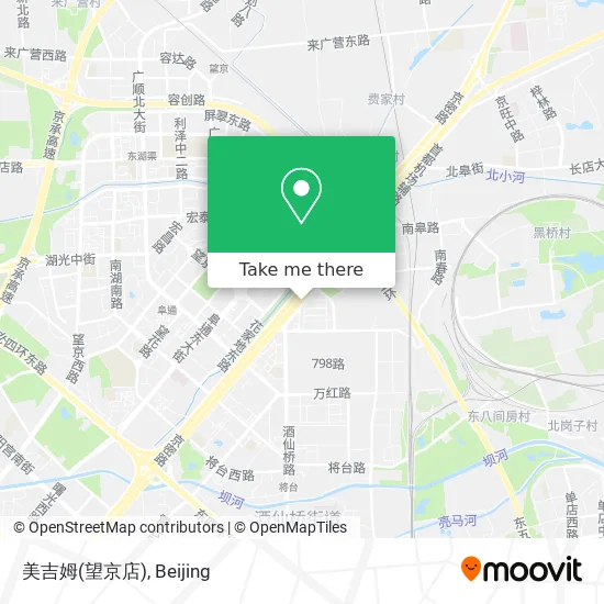 美吉姆(望京店) map