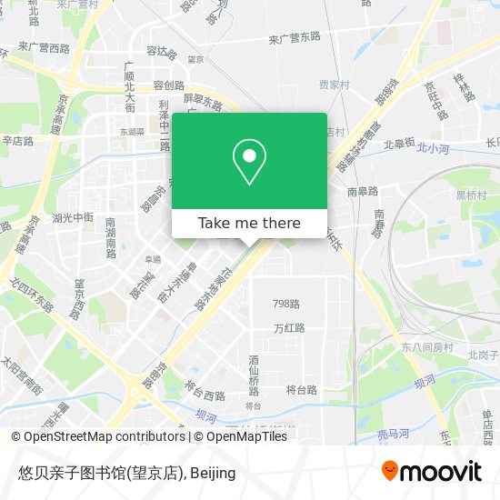 悠贝亲子图书馆(望京店) map