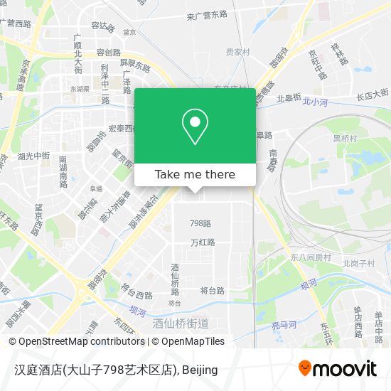 汉庭酒店(大山子798艺术区店) map