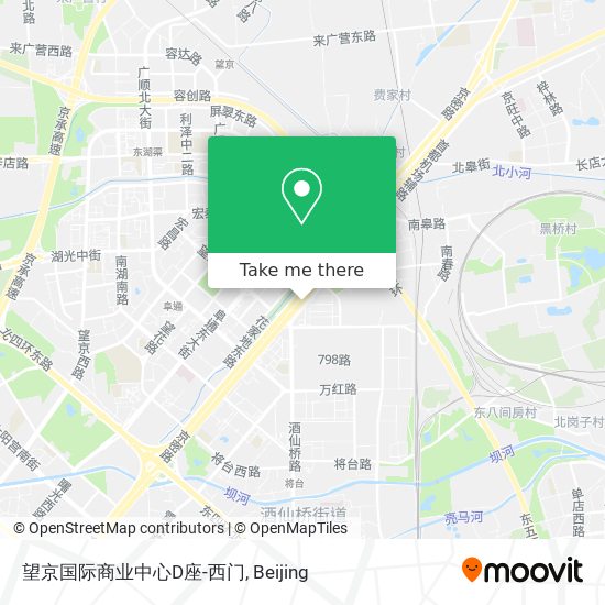 望京国际商业中心D座-西门 map