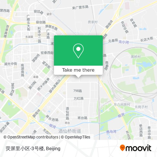 荧屏里小区-3号楼 map