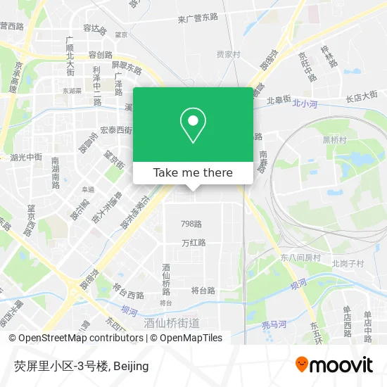 荧屏里小区-3号楼 map