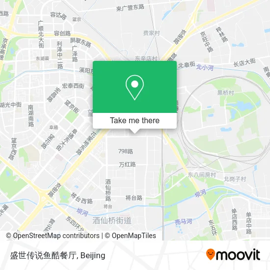 盛世传说鱼酷餐厅 map