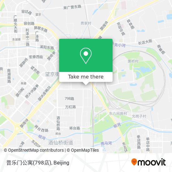 普乐门公寓(798店) map