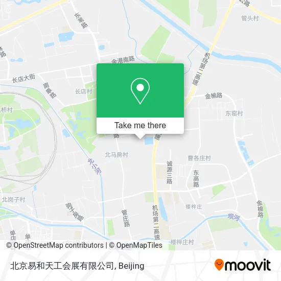 北京易和天工会展有限公司 map