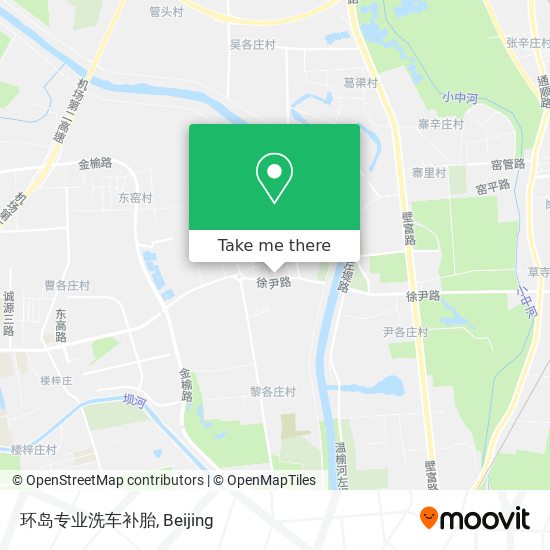 环岛专业洗车补胎 map