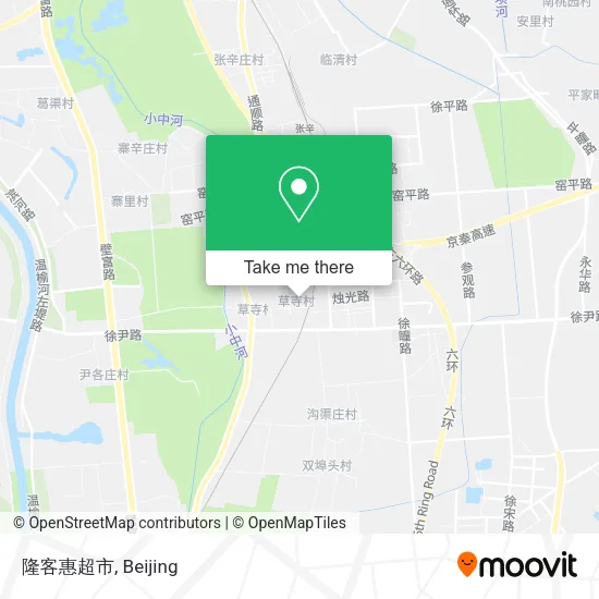 隆客惠超市 map