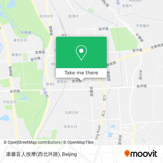康馨盲人按摩(西北环路) map