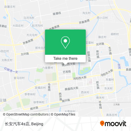 长安汽车4s店 map