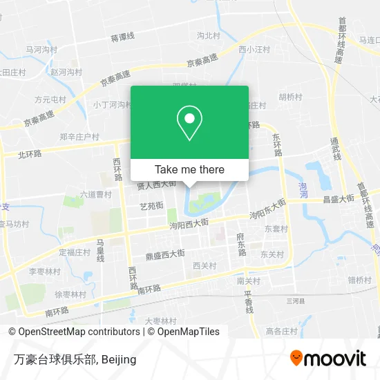 万豪台球俱乐部 map