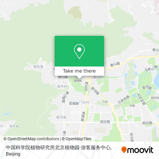 中国科学院植物研究所北京植物园-游客服务中心 map