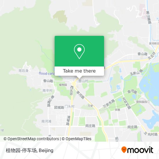 植物园-停车场 map