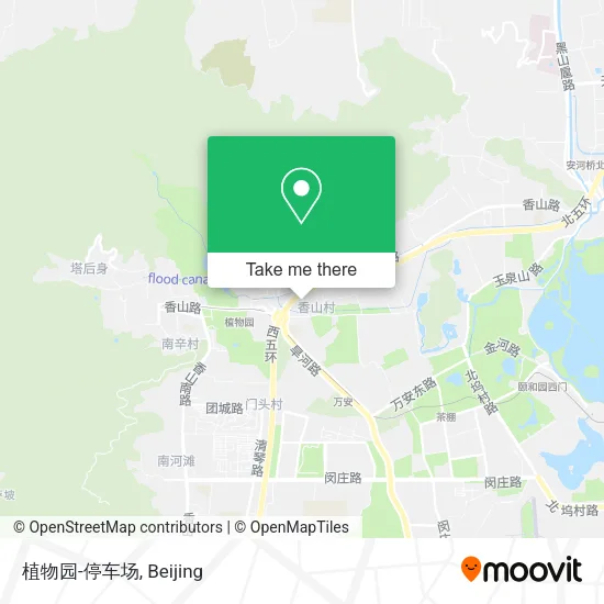 植物园-停车场 map