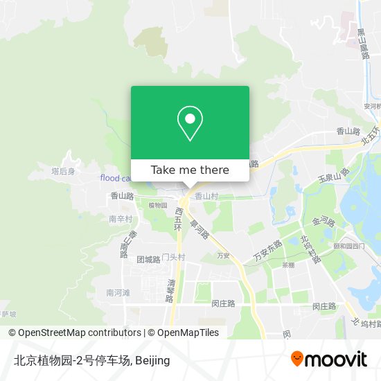 北京植物园-2号停车场 map
