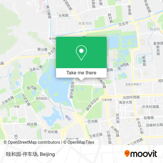 颐和园-停车场 map