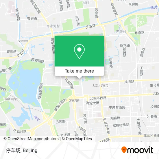 停车场 map