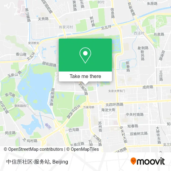 中信所社区-服务站 map