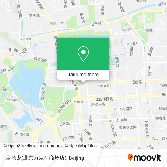 麦德龙(北京万泉河商场店) map