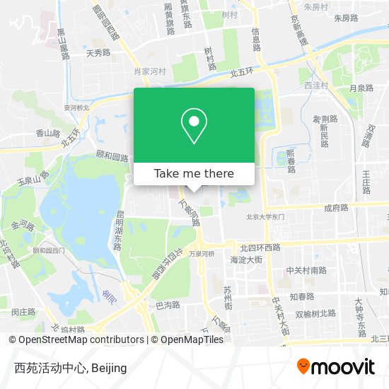 西苑活动中心 map