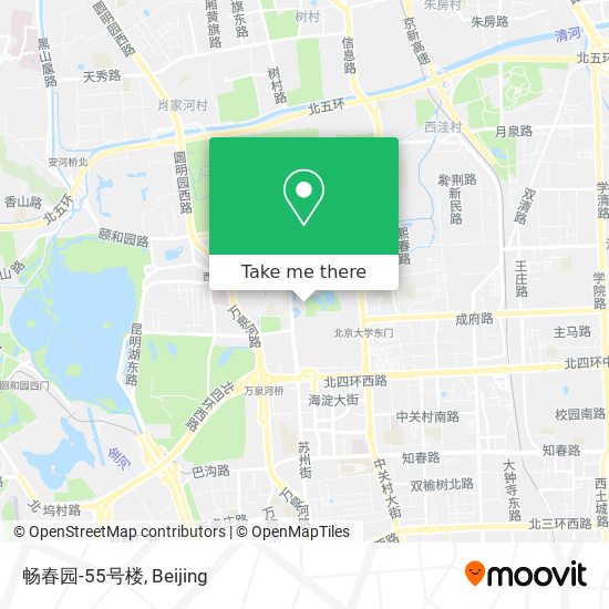 畅春园-55号楼 map