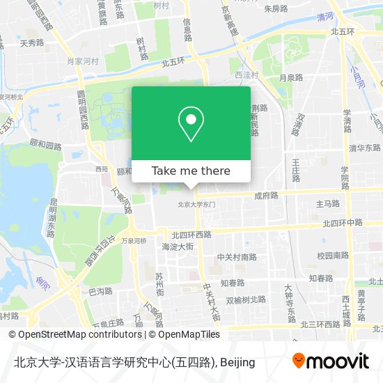 北京大学-汉语语言学研究中心(五四路) map