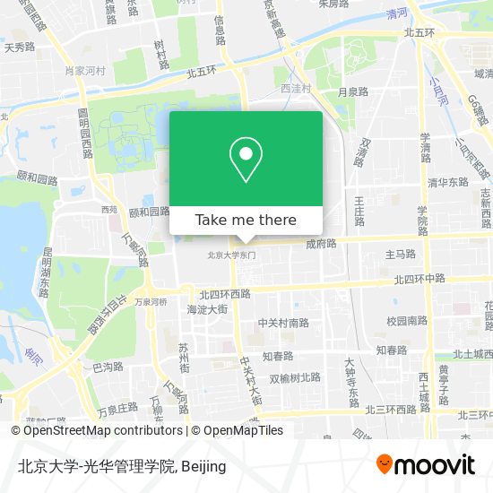 北京大学-光华管理学院 map