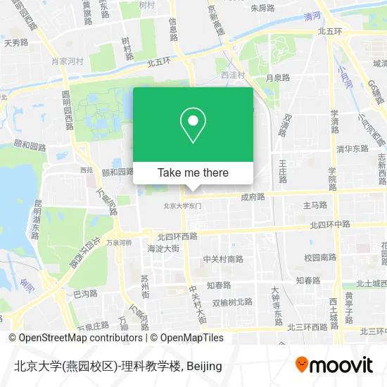 北京大学(燕园校区)-理科教学楼 map
