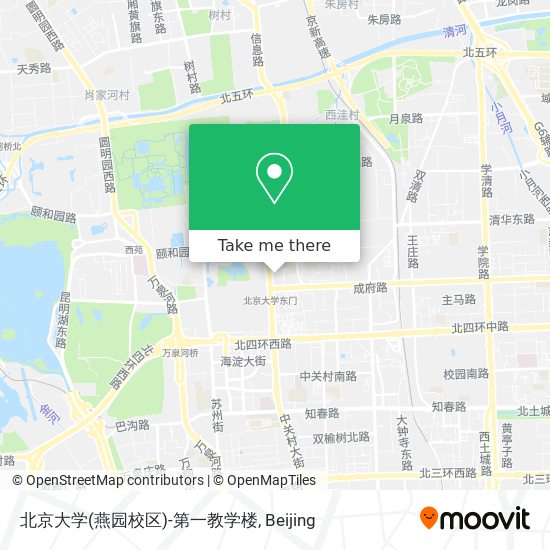 北京大学(燕园校区)-第一教学楼 map