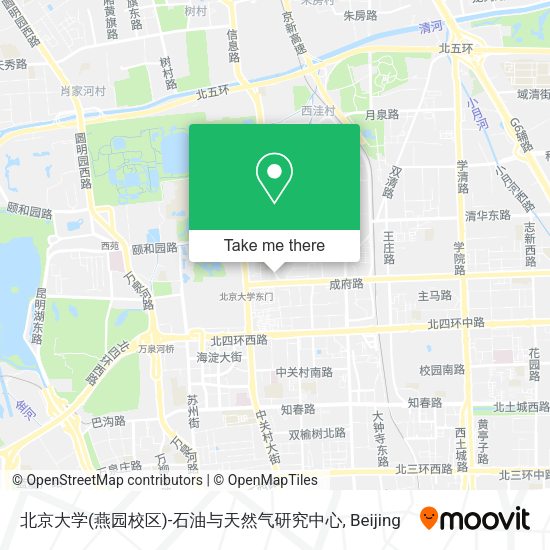北京大学(燕园校区)-石油与天然气研究中心 map