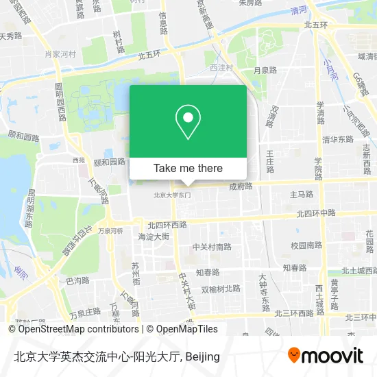 北京大学英杰交流中心-阳光大厅 map