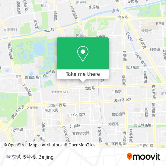 蓝旗营-5号楼 map