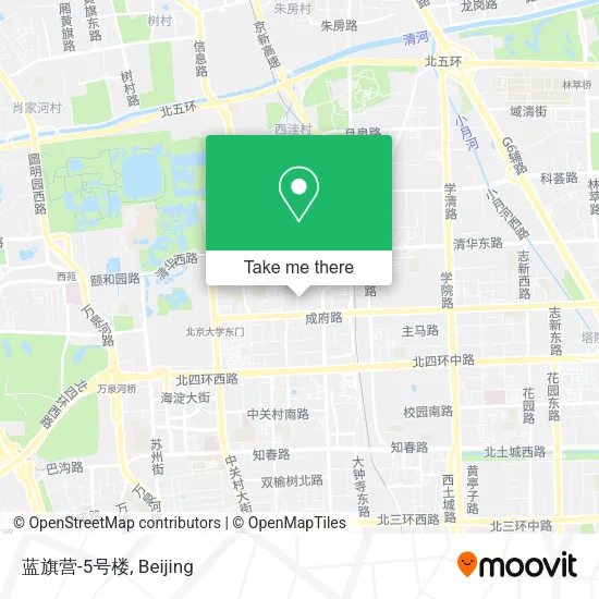 蓝旗营-5号楼 map