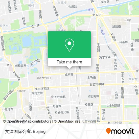 文津国际公寓 map
