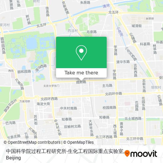 中国科学院过程工程研究所-生化工程国际重点实验室 map