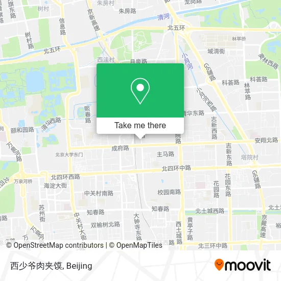 西少爷肉夹馍 map