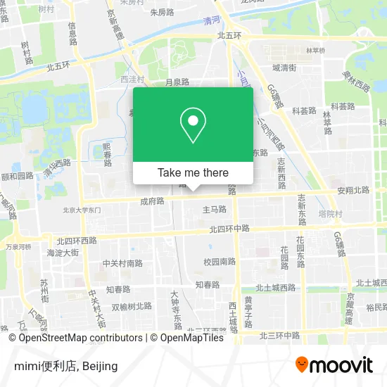 mimi便利店 map