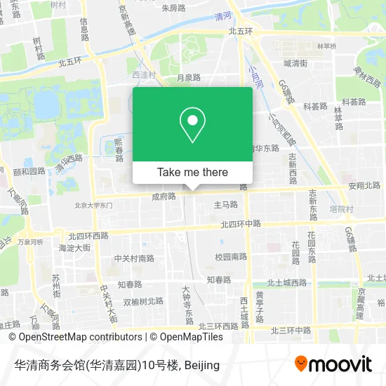 华清商务会馆(华清嘉园)10号楼 map