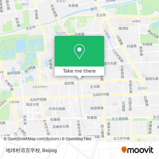 地球村语言学校 map