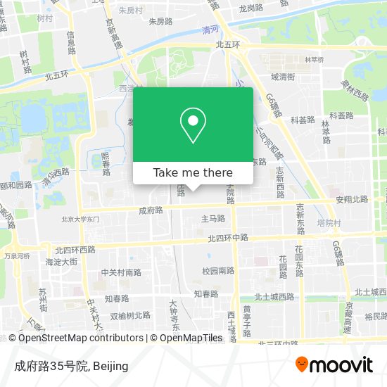 成府路35号院 map