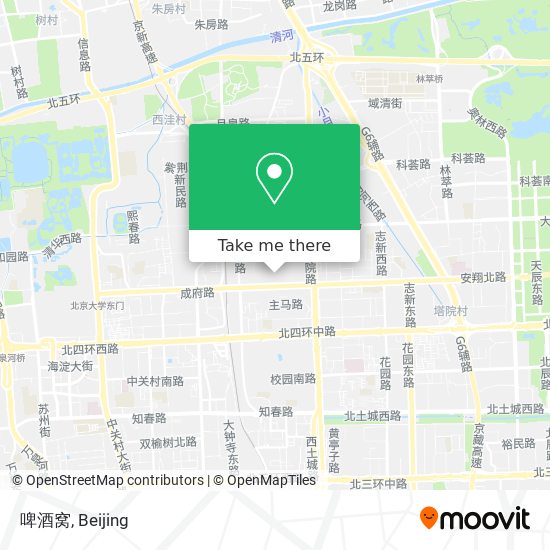啤酒窝 map